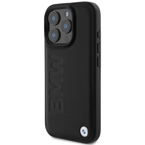 Kup BMW BMHCP16XSLLBK Apple iPhone 16 Pro Max Hardcase Leder Heißprägung schwarz - BMW769 - {ean13} - Sklep Home Screen