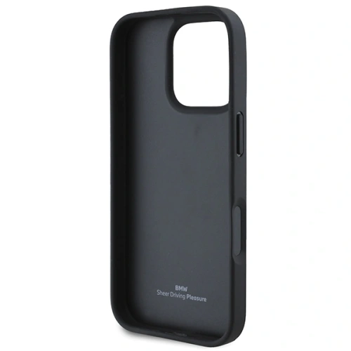 Kup BMW BMHCP16XSLLBK Apple iPhone 16 Pro Max Hardcase Leder Heißprägung schwarz - BMW769 - {ean13} - Sklep Home Screen