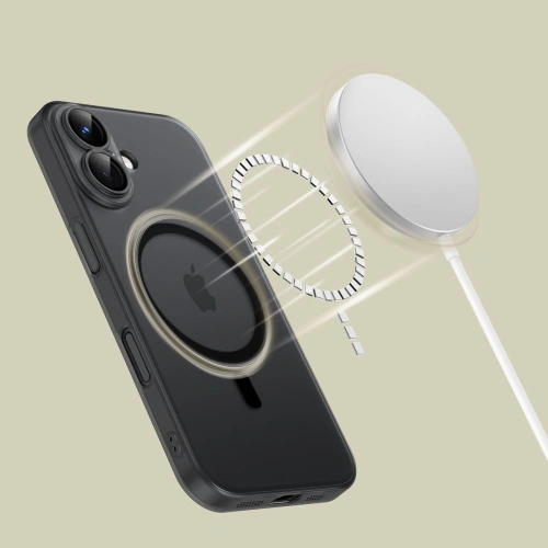 Kup Tech-Protect Magslim MagSafe Apple iPhone 16 Matt/Fekete - THP3106 - {ean13} - Sklep Home Screen