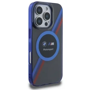 Buy BMW BMHMP16L23HTPUK Apple iPhone 16 Pro hardcase Motorsport IML Circle MagSafe black - BMW770 - {ean13} - Home Screen Store Europe