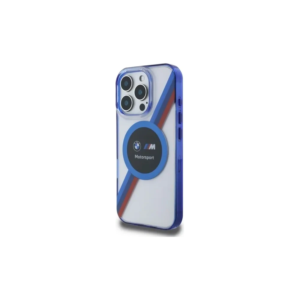 Etui BMW BMHMP16L23HTPUT Apple iPhone 16 Pro hardcase Motorsport IML Circle MagSafe przezroczysty/transparent