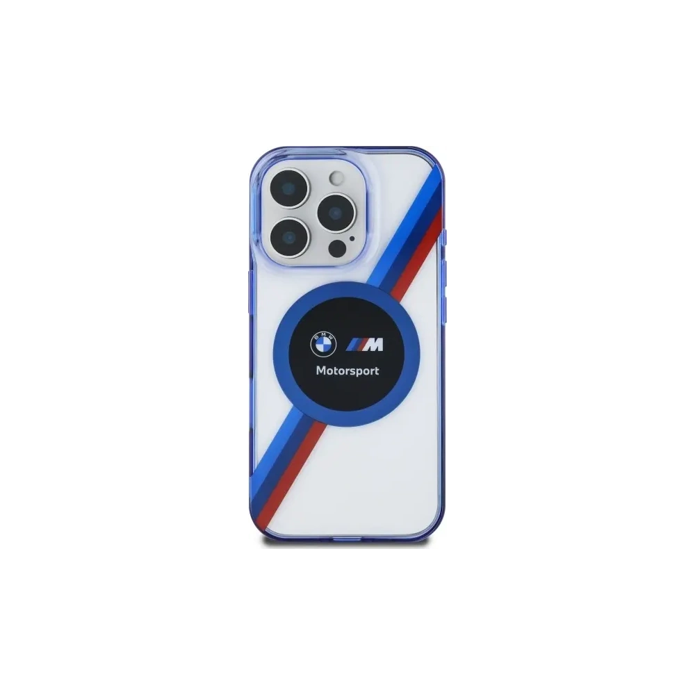 Etui BMW BMHMP16L23HTPUT Apple iPhone 16 Pro hardcase Motorsport IML Circle MagSafe przezroczysty/transparent