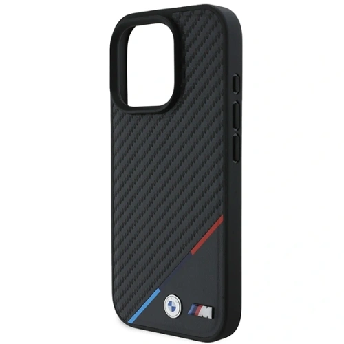 Kup Etui BMW BMHMP16L23PUDTK Apple iPhone 16 Pro hardcase M Carbon Tricolor Line MagSafe černý/black - BMW774 - {ean13} - Sklep Home Screen