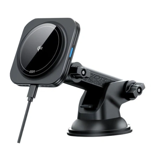 Kup ESR Halolock Magnetic Magsafe Suport auto pentru încărcător wireless Dashboard Qi2 15W Negru - ESR869 - {ean13} - Sklep Home Screen