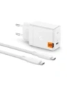 Spigen Arcstation Pro GaN-651 USB-C Netzladegerät 65W + USB-C Kabel Weiß