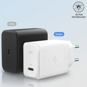 Kup Spigen Arcstation Pro GaN-651 Încărcător de rețea USB-C 65W + Cablu USB-C Negru - SPN16566 - {ean13} - Sklep Home Screen
