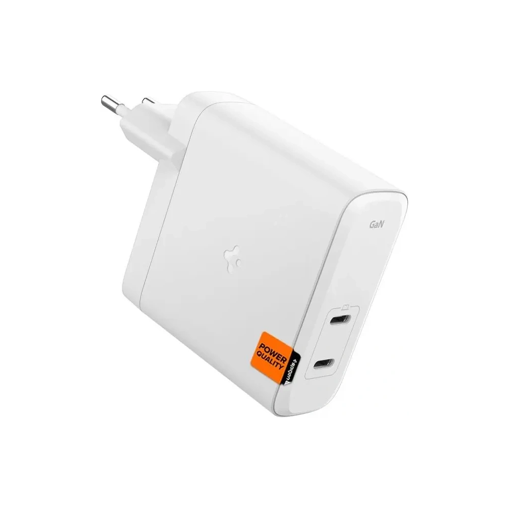 Ładowarka sieciowa Spigen Arcstation Pro GaN-1402 2xUSB-C Network Charger 140W White