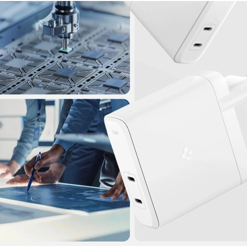 Buy Spigen Arcstation Pro GaN-1402 2xUSB-C Network Charger 140W White - SPN16567 - {ean13} - Home Screen Store Europe