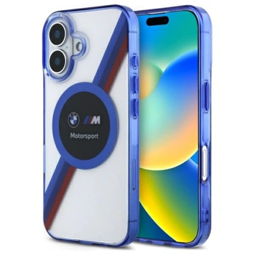 Kup Etui BMW BMHMP16S23HTPUT Apple iPhone 16 hardcase Motorsport IML Circle MagSafe przezroczysty/transparent - BMW779 - {ean13} - Sklep Home Screen