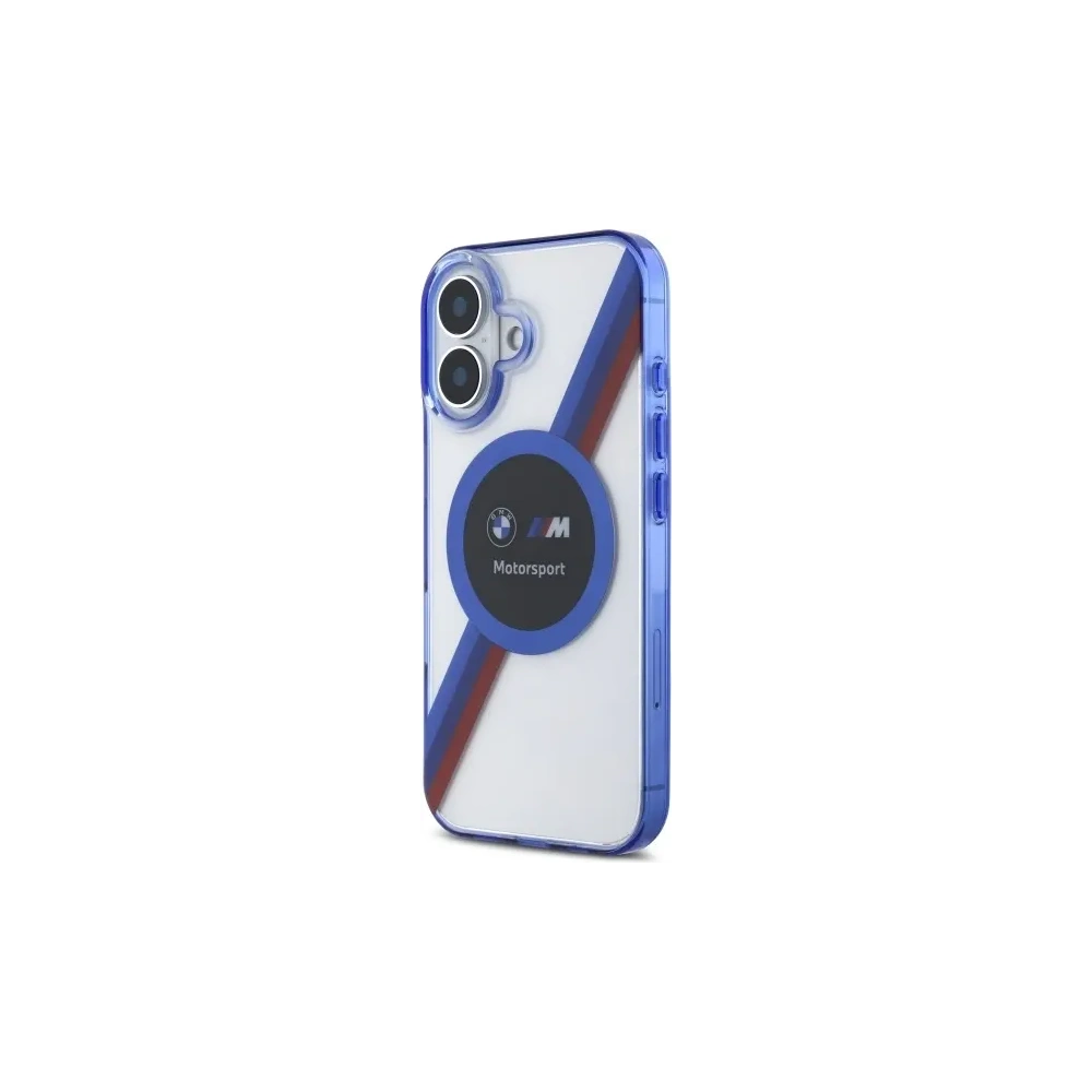 Etui BMW BMHMP16S23HTPUT Apple iPhone 16 hardcase Motorsport IML Circle MagSafe przezroczysty/transparent
