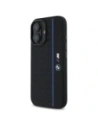 Kup Etui BMW BMHMP16S23SHEB Apple iPhone 16 hardcase Silicone Hexagon Blue Line MagSafe czarny/black - BMW780 - {ean13} - Sklep Home Screen