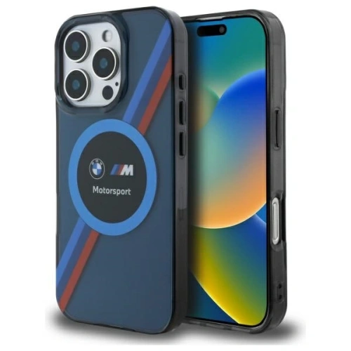 Kup Etui BMW BMHMP16X23HTPUV Apple iPhone 16 Pro Max hardcase Motorsport IML Circle MagSafe modrý/navy - BMW782 - {ean13} - Sklep Home Screen