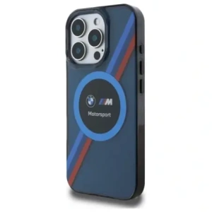 Kup Etui BMW BMHMP16X23HTPUV Apple iPhone 16 Pro Max hardcase Motorsport IML Circle MagSafe granatowy/navy - BMW782 - {ean13} - Sklep Home Screen