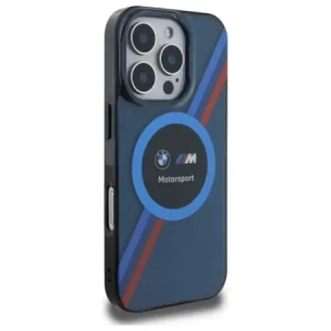 Kup Etui BMW BMHMP16X23HTPUV Apple iPhone 16 Pro Max hardcase Motorsport IML Circle MagSafe granatowy/navy - BMW782 - {ean13} - Sklep Home Screen