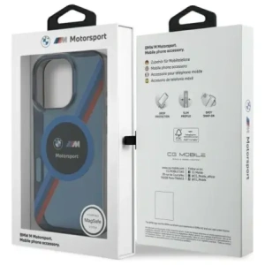 Kup Etui BMW BMHMP16X23HTPUV Apple iPhone 16 Pro Max hardcase Motorsport IML Circle MagSafe modrý/navy - BMW782 - {ean13} - Sklep Home Screen