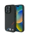 BMW BMHMP16X23PUDTK Apple iPhone 16 Pro Max Hardcase M Carbon Tricolor Line MagSafe schwarz