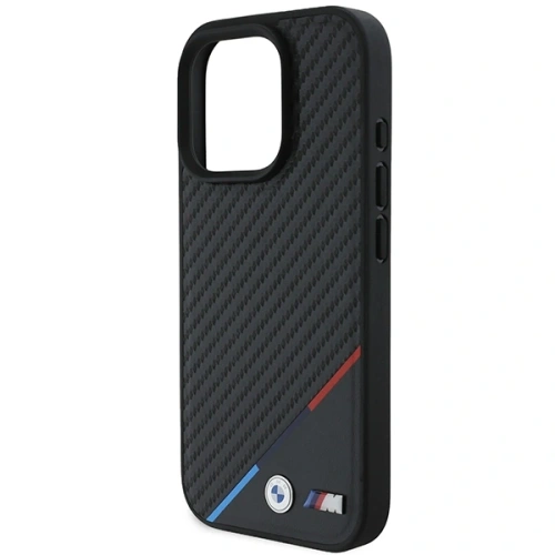 Kup Etui BMW BMHMP16X23PUDTK Apple iPhone 16 Pro Max hardcase M Carbon Tricolor Line MagSafe černý/black - BMW783 - {ean13} - Sklep Home Screen