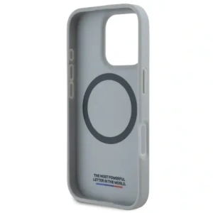 Kup Etui BMW BMHMP16X23PUDTS Apple iPhone 16 Pro Max hardcase M Carbon Tricolor Line MagSafe šedá/grey - BMW784 - {ean13} - Sklep Home Screen
