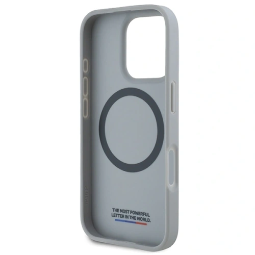 Kup Etui BMW BMHMP16X23PUDTS Apple iPhone 16 Pro Max hardcase M Carbon Tricolor Line MagSafe šedá/grey - BMW784 - {ean13} - Sklep Home Screen