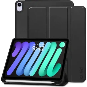 Kup Tech-Protect SmartCase Toll Apple iPad Mini 8.3 6 / 7 2021 / 2024 Fekete - THP4172 - {ean13} - Sklep Home Screen
