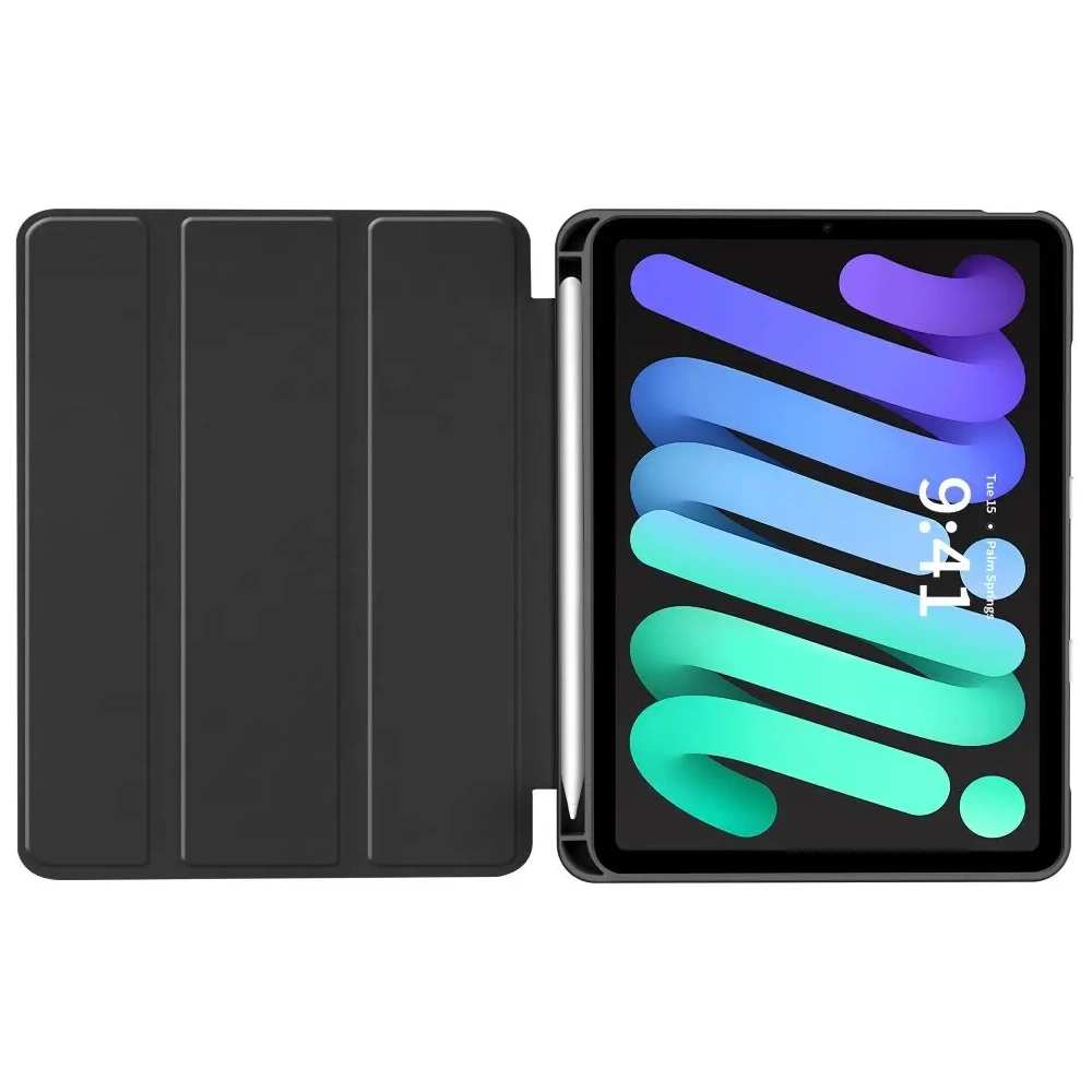 Etui Tech-Protect SmartCase Pen Apple iPad Mini 8.3 6 / 7 2021 / 2024 Black