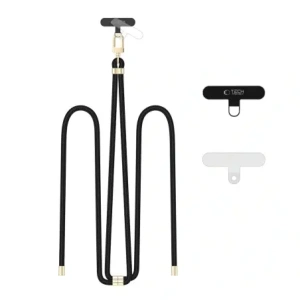 Buy Tech-Protect C7S Rope Crossbody Strap Black/gold - THP4174 - {ean13} - Home Screen Store Europe