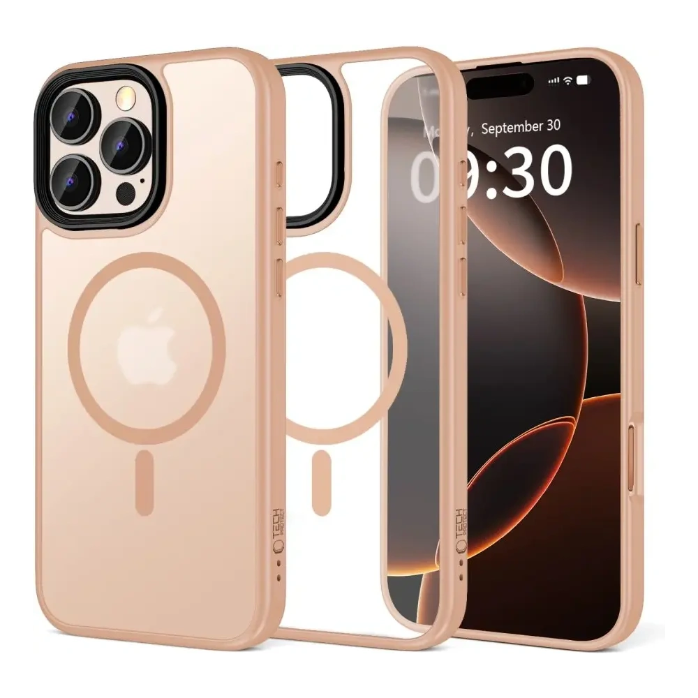 Etui Tech-Protect Magmat MagSafe Apple iPhone 16 Pro Max Matte Desert