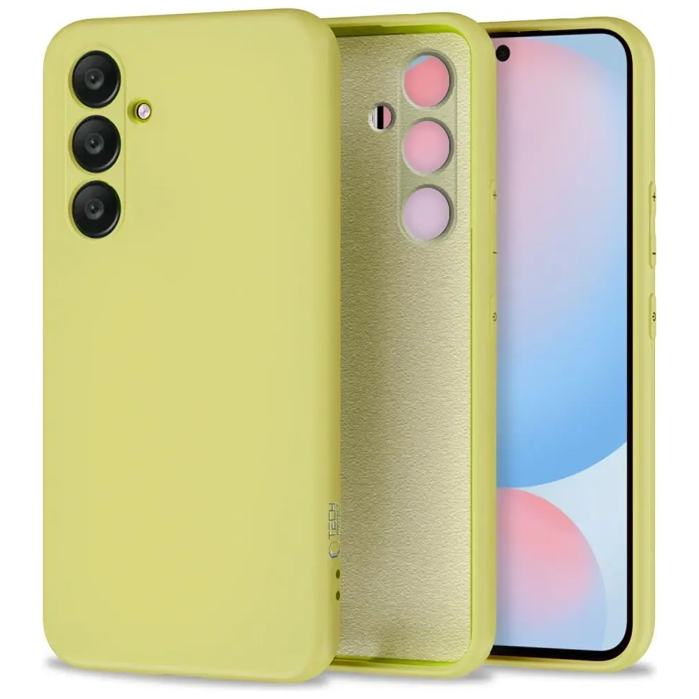 Etui Tech-Protect Icon Samsung Galaxy S24 FE Canary Yellow