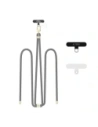 Tech-Protect C7S Rope Crossbody Strap Crayon Grey/gold