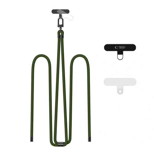 Kup Tech-Protect C7S Curea Crossbody din sfoară Verde vânătoare/negru - THP4186 - {ean13} - Sklep Home Screen