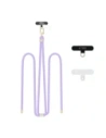 Smyčka na telefon Tech-Protect C7S Rope Crossbody Strap Levandule/zlato
