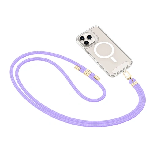 Kup Smycz do telefonu Tech-Protect C7S Rope Crossbody Strap Lavender/gold - THP4189 - {ean13} - Sklep Home Screen