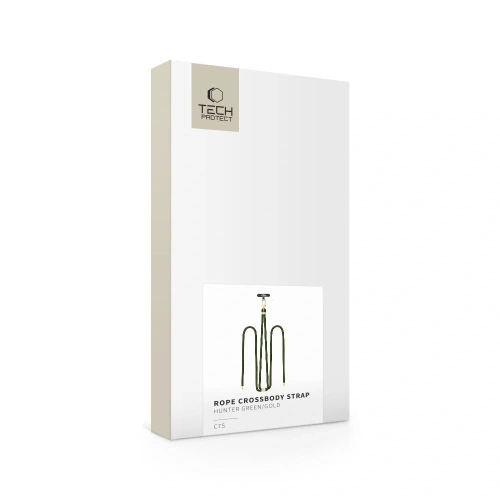 Kup Tech-Protect C7S Seil-Crossbody-Gurt Jägergrün/Gold - THP4192 - {ean13} - Sklep Home Screen