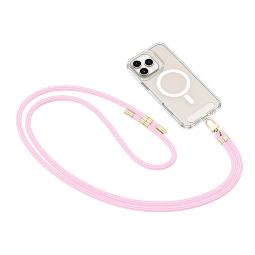 Buy Tech-Protect C7S Rope Crossbody Strap Baby Pink/gold - THP4194 - {ean13} - Home Screen Store Europe