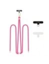 Tech-Protect C7S Seil Umhängegurt Hot Pink/Gold