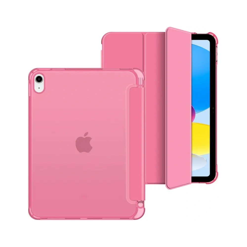 Etui Tech-Protect SmartCase Pen Hybrid Apple iPad 10.9 2022 (10. generacji) Crystal Magenta