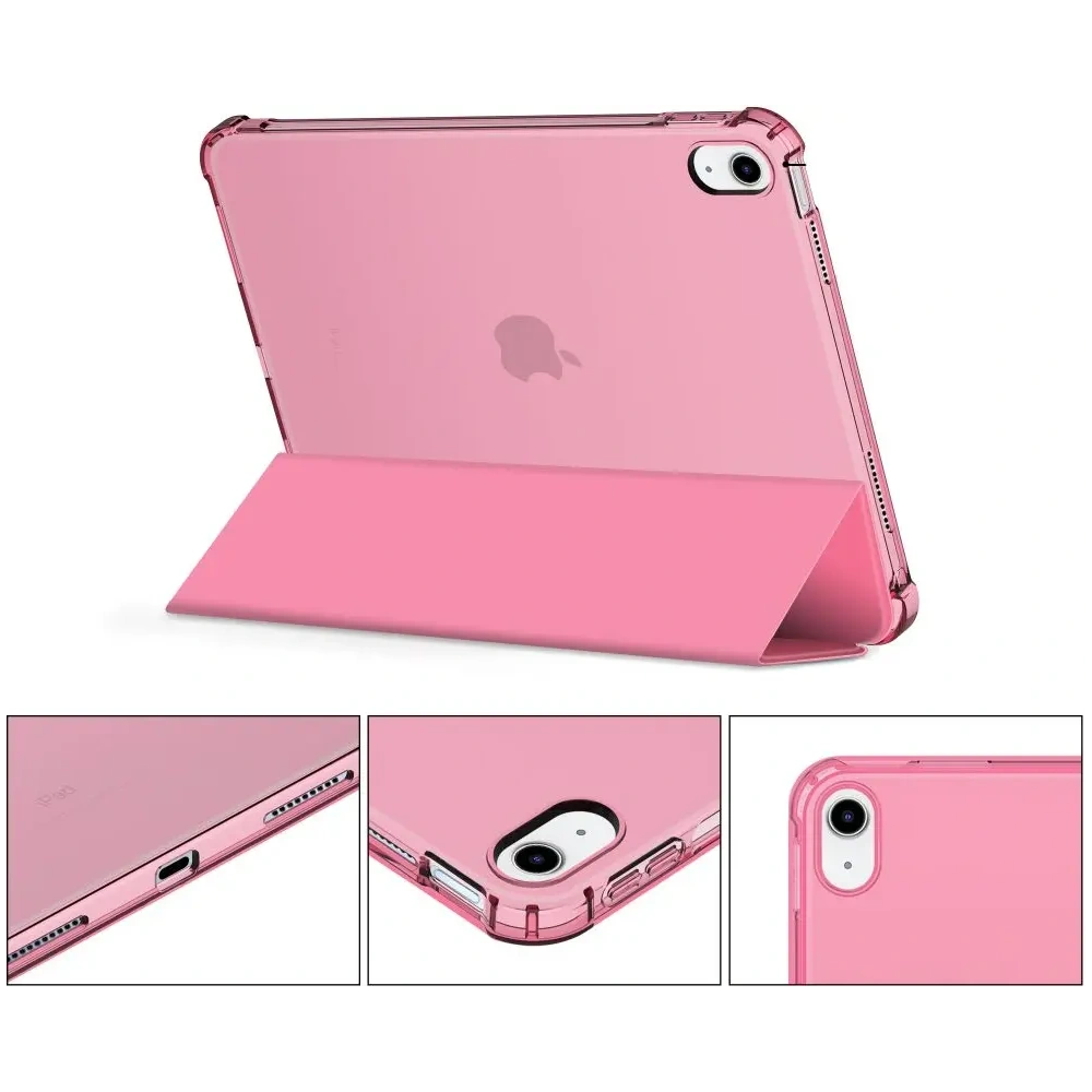 Etui Tech-Protect SmartCase Pen Hybrid Apple iPad 10.9 2022 (10. generacji) Crystal Magenta
