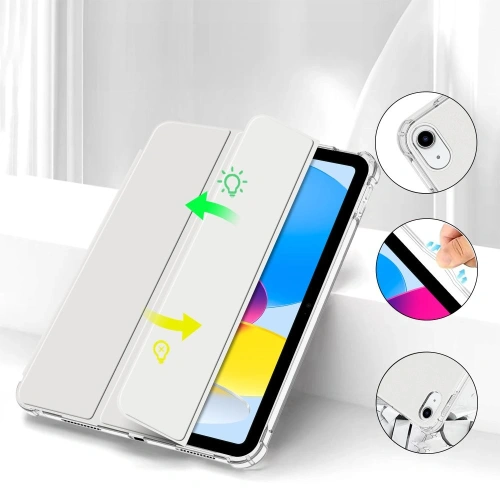 Kup Etui Tech-Protect SmartCase Pen Hybrid Apple iPad 10.9 2022 (10. generacji) Crystal Silver - THP4198 - {ean13} - Sklep Home Screen