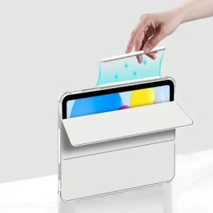 Tech-Protect SmartCase Pen Hybrid Apple iPad 10.9 2022 10. Generation Kristall Silber