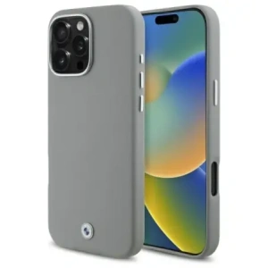 Kup Etui BMW BMHMP16X23PUFWG Apple iPhone 16 Pro Max hardcase Sign Full Wrapped Metal MagSafe szary/grey - BMW785 - {ean13} - Sklep Home Screen