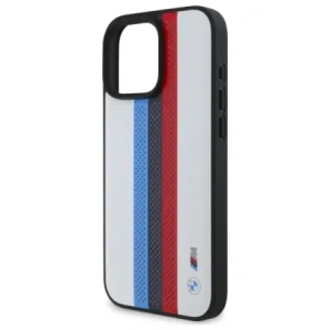 Kup Etui BMW BMHMP16X23PUPTH Apple iPhone 16 Pro Max hardcase M Perf. Tricolor Printed Stripes MagSafe biały/white - BMW786 - {ean13} - Sklep Home Screen
