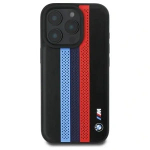 Kup BMW BMHMP16X23PUPTK Apple iPhone 16 Pro Max Hardcase M Perf. Tricolor Gedruckte Streifen MagSafe schwarz - BMW787 - {ean13} - Sklep Home Screen
