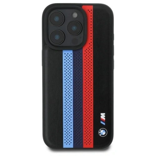 Kup BMW BMHMP16X23PUPTK Apple iPhone 16 Pro Max hardcase M Perf. Tricolor Printed Stripes MagSafe fekete - BMW787 - {ean13} - Sklep Home Screen