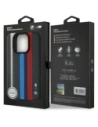 Kup BMW BMHMP16X23PUPTK Apple iPhone 16 Pro Max husă dură M Perf. Dungi imprimate tricolore MagSafe negru - BMW787 - {ean13} - Sklep Home Screen
