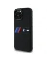 Buy BMW BMHMP16X23SAXK Apple iPhone 16 Pro Max hardcase Silicone Middle Stripe MagSafe black - BMW788 - {ean13} - Home Screen Store Europe