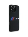 Buy BMW BMHMP16X23SAXK Apple iPhone 16 Pro Max hardcase Silicone Middle Stripe MagSafe black - BMW788 - {ean13} - Home Screen Store Europe