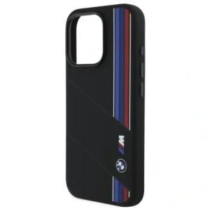 Kup Etui BMW BMHMP16X23SCUK Apple iPhone 16 Pro Max hardcase Silicone Cut Tricolor Lines MagSafe černý/black - BMW789 - {ean13} - Sklep Home Screen