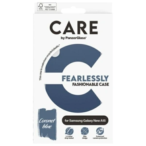 Kup CARE de PanzerGlass Husa Fashion Samsung Galaxy A16 4G / A16 5G albastru - PZG731 - {ean13} - Sklep Home Screen