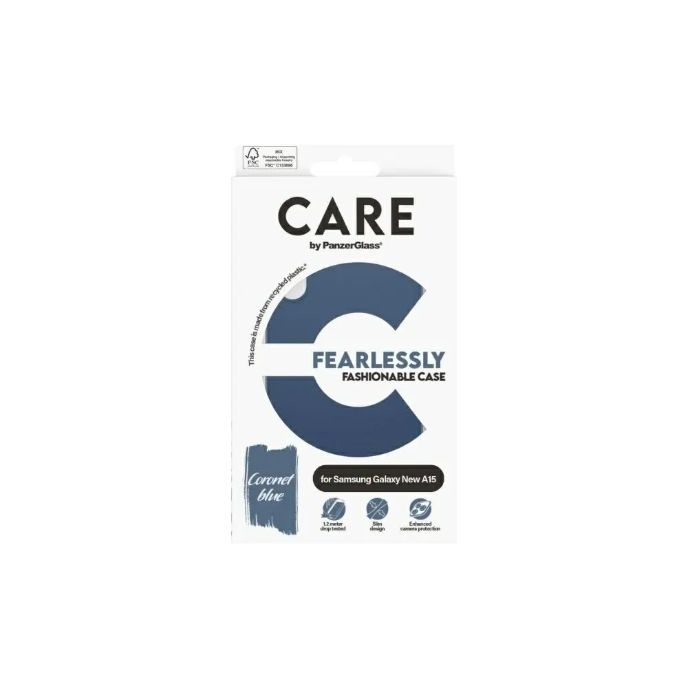 Etui CARE by PanzerGlass Fashion Case Samsung Galaxy A16 4G / A16 5G niebieski/blue