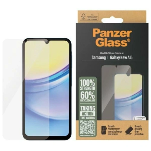 Kup Szkło hartowane PanzerGlass Ultra-Wide Fit Samsung Galaxy A16 4G / A16 5G - PZG734 - {ean13} - Sklep Home Screen